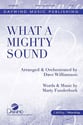 What a Mighty Sound SATB choral sheet music cover